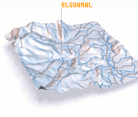 3d view of El Guamal