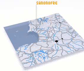 3d view of San Onofre