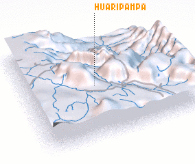 3d view of Huaripampa