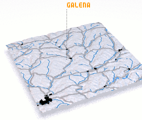 3d view of Galena