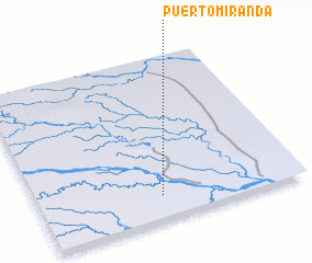 3d view of Puerto Miranda