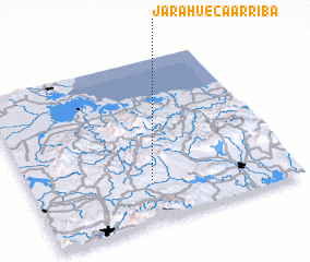 3d view of Jarahueca Arriba