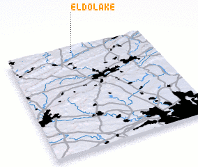 3d view of El-Do Lake