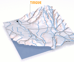 3d view of Tingüe