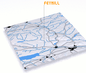 3d view of Fey Mill