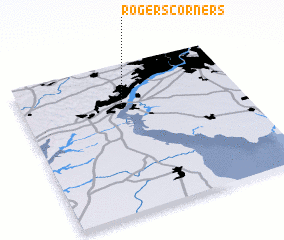 3d view of Rogers Corners