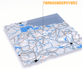 3d view of Yamagua de Puyáns