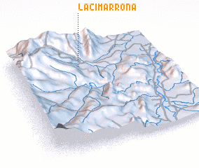 3d view of La Cimarrona