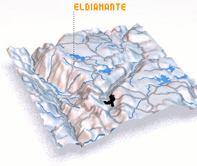 3d view of El Diamante