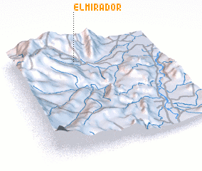 3d view of El Mirador