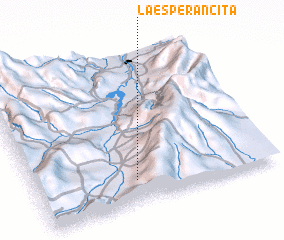 3d view of La Esperancita