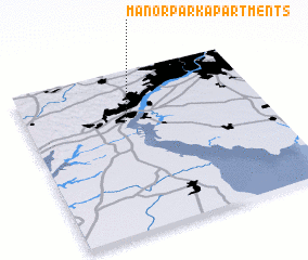 3d view of Manor Park Apartments