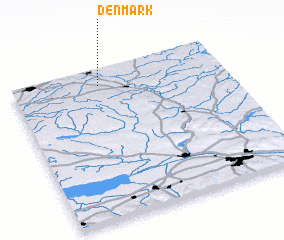 3d view of Denmark