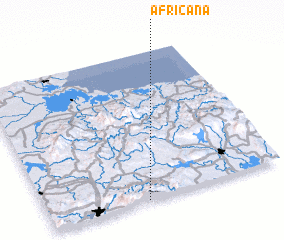 3d view of Africana