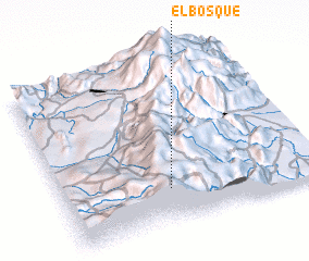 3d view of El Bosque