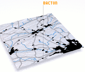 3d view of Bacton