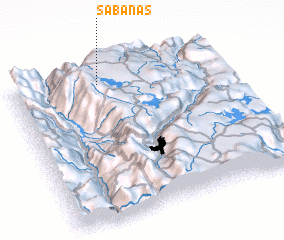 3d view of Sabanas