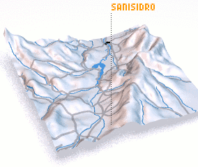 3d view of San Isidro