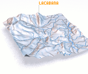 3d view of La Cabaña