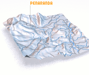 3d view of Peñaranda