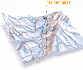 3d view of El Horizonte