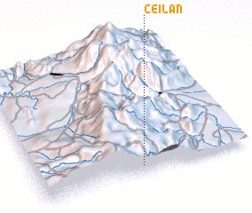 3d view of Ceilán