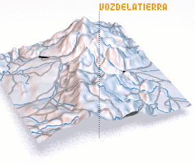 3d view of Voz de La Tierra