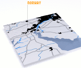 3d view of Norway