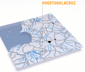 3d view of Puerto de La Cruz