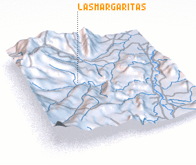 3d view of Las Margaritas