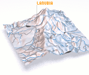 3d view of La Nubia