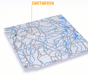 3d view of Santa Rosa