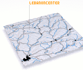 3d view of Lebanon Center