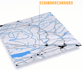 3d view of Scribner Corners