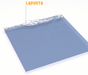 3d view of La Punta