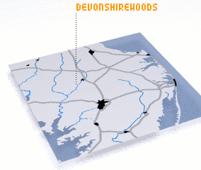 3d view of Devonshire Woods