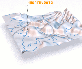 3d view of Huancuypata