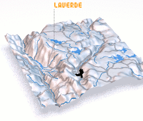 3d view of La Verde