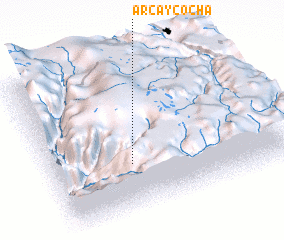 3d view of Arcaycocha