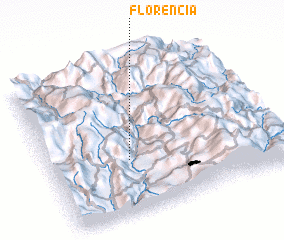 3d view of Florencia