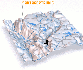 3d view of Santa Gertrudis