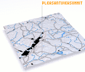 3d view of Pleasant View Summit