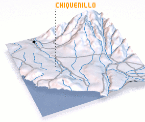3d view of Chiquenillo