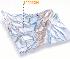 3d view of San Pacho
