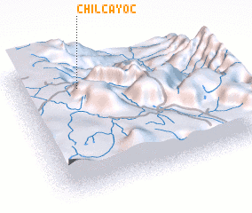 3d view of Chilcayoc