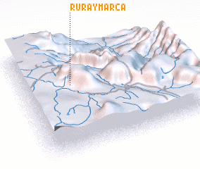 3d view of Ruraymarca