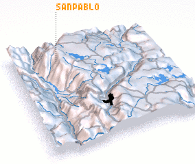 3d view of San Pablo