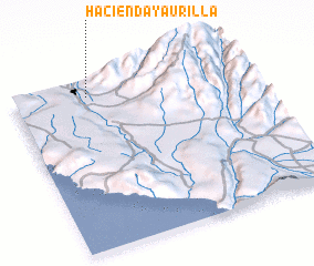 3d view of Hacienda Yaurilla