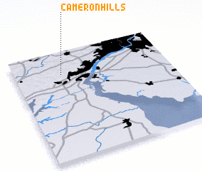 3d view of Cameron Hills