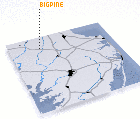 3d view of Big Pine